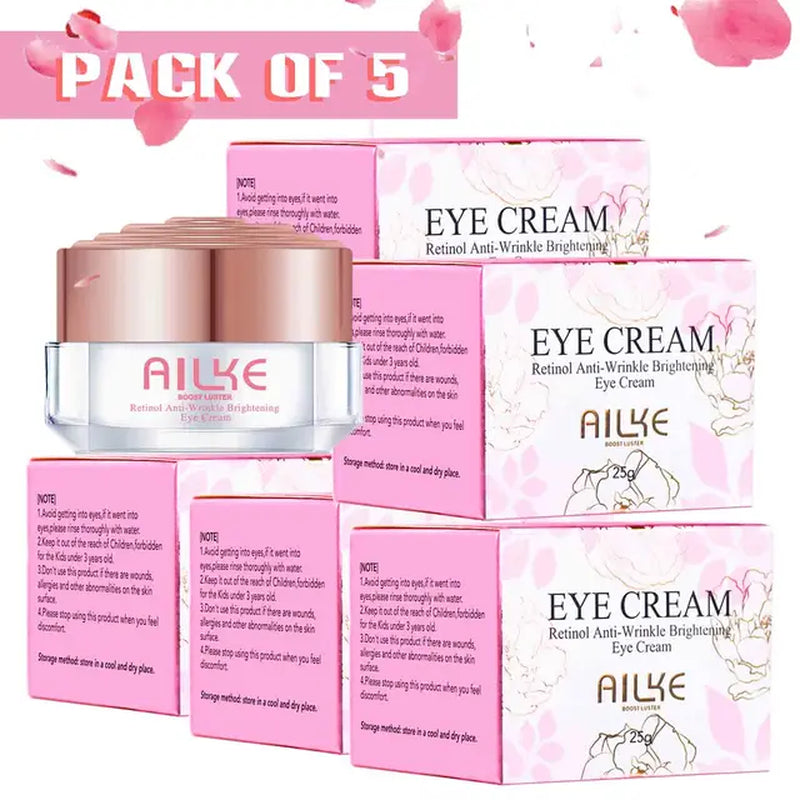 Professional title: Advanced Brightening Eye Cream with Retinol, Hyaluronic Acid, and Dark Circle Reduction for Undereye Lightening