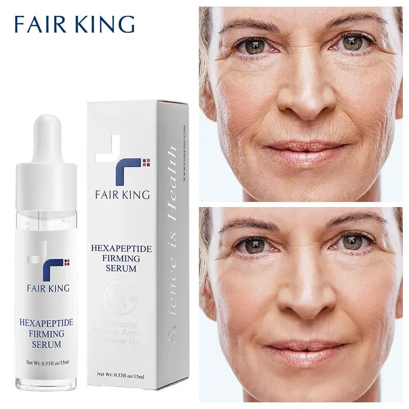 Advanced Peptide Collagen Face Serum: Whitening Cream for Facial Skin Care, Anti-Aging Moisturizer with Retinol