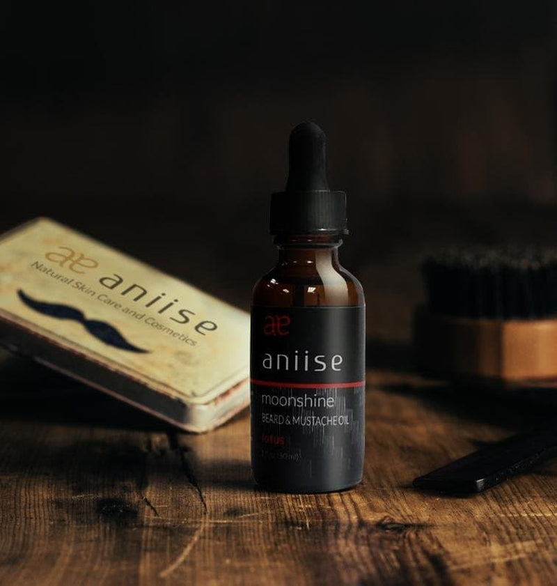 Premium Moonshine Beard and Mustache Oil for Optimal Grooming