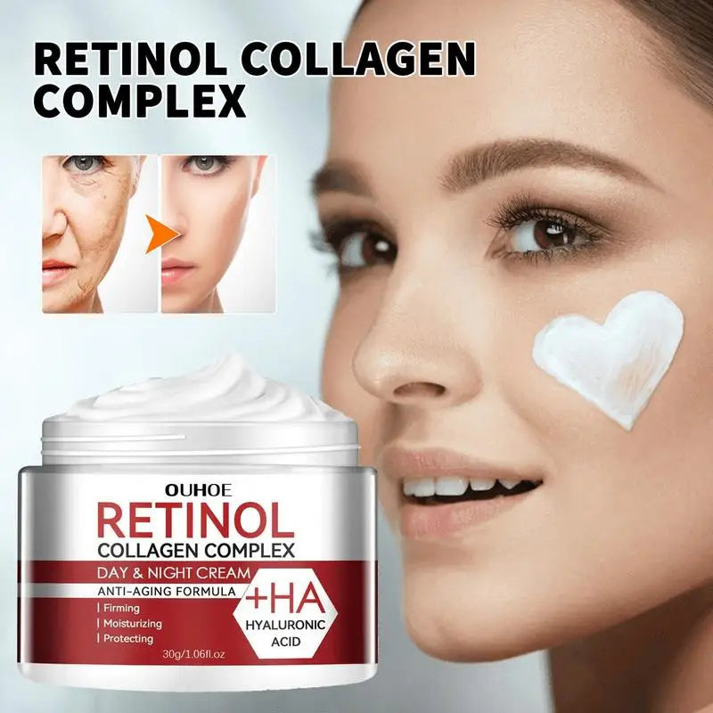 Professional rewritten title: Advanced Retinol Face Moisturizer - Anti-Wrinkle Cream for Aging Skin, Pore Minimizing, Whitening, and Smoothing