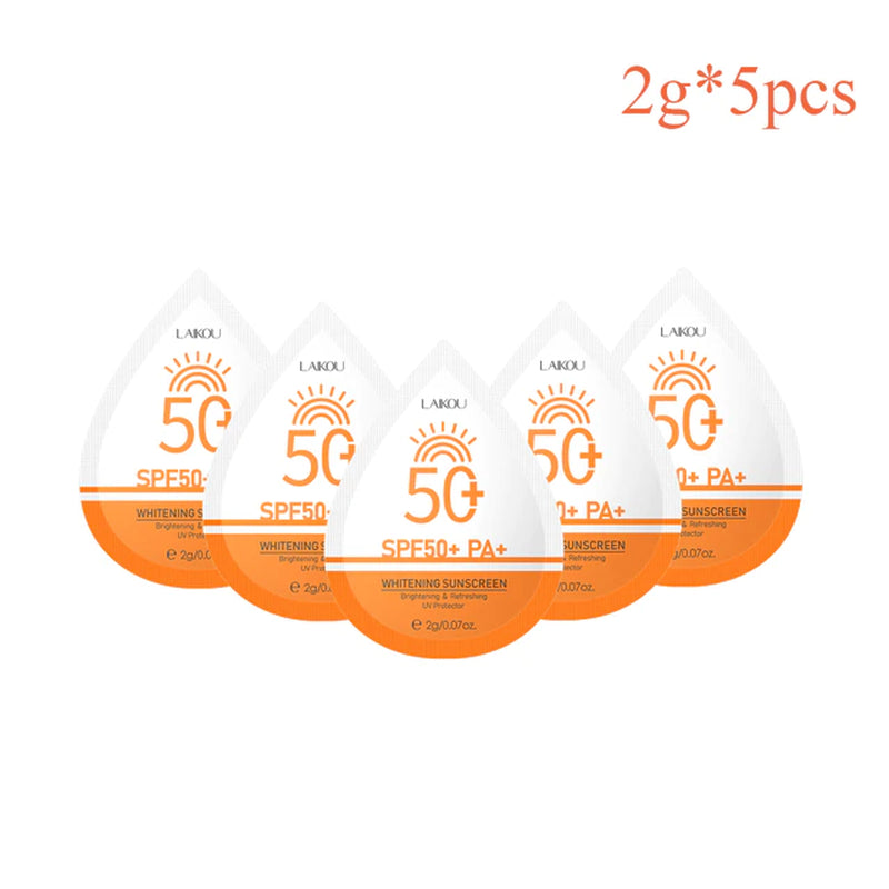 Professional Title: Oil-Free Facial Sunscreen Cream with SPF 50/90 - Summer Sun Protection and Skin Care