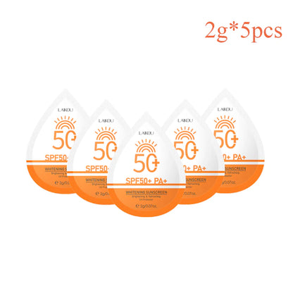 Professional Title: Oil-Free Facial Sunscreen Cream with SPF 50/90 - Summer Sun Protection and Skin Care