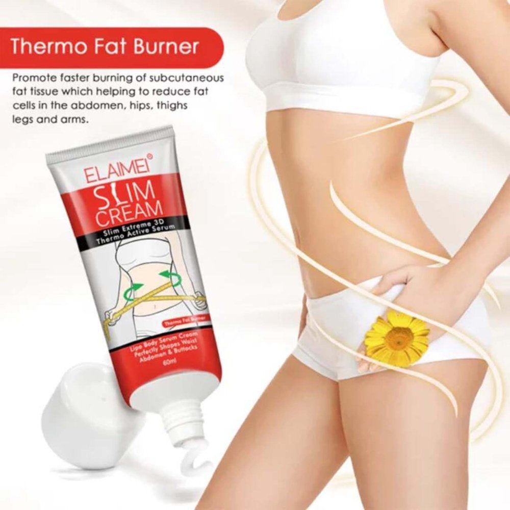 Professional Title: Advanced Body Slimming Gel: Effective Fat Burning Cream for Weight Loss, Cellulite Reduction, and Firming - Enhances Vest Line and Muscle Definition