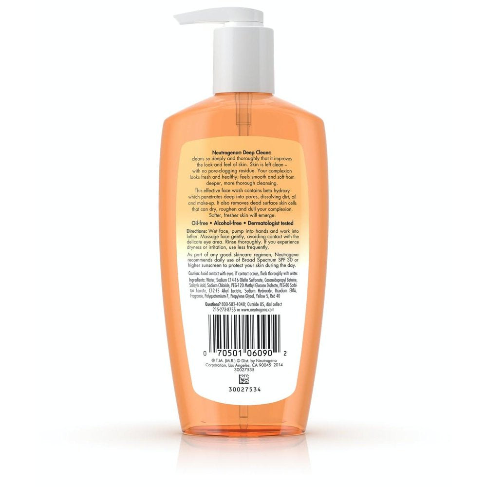 Neutrogena Deep Clean Facial Cleanser