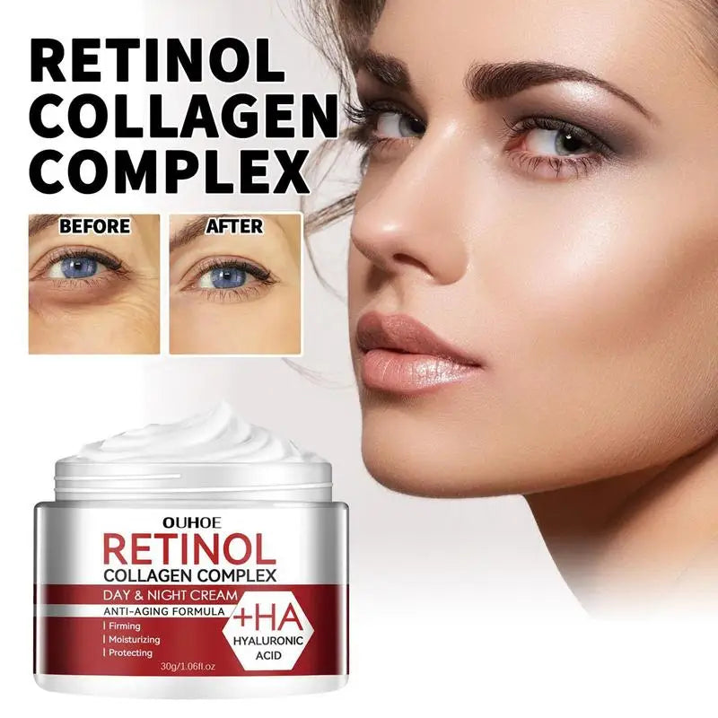 Professional rewritten title: Advanced Retinol Face Moisturizer - Anti-Wrinkle Cream for Aging Skin, Pore Minimizing, Whitening, and Smoothing