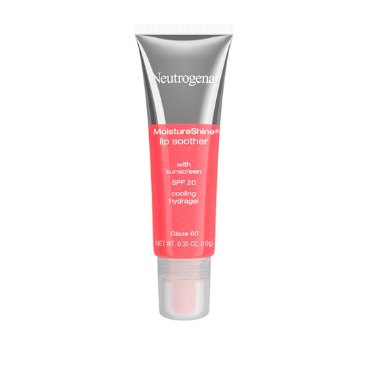 Neutrogena Moistureshine Lip Soother Gloss, Glaze 60 - SPF 20