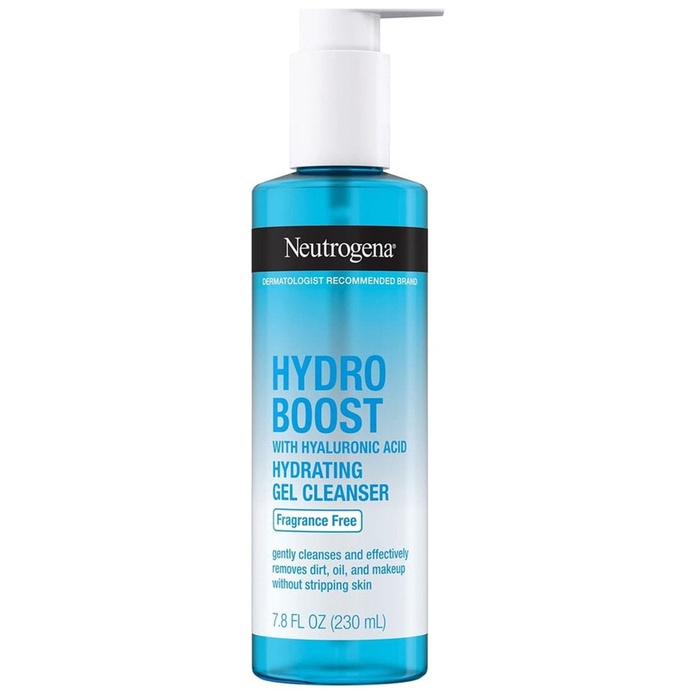 Pack of 6 Hydro Boost Fragrance-Free Hydrating Facial Gel for Optimal Hydration