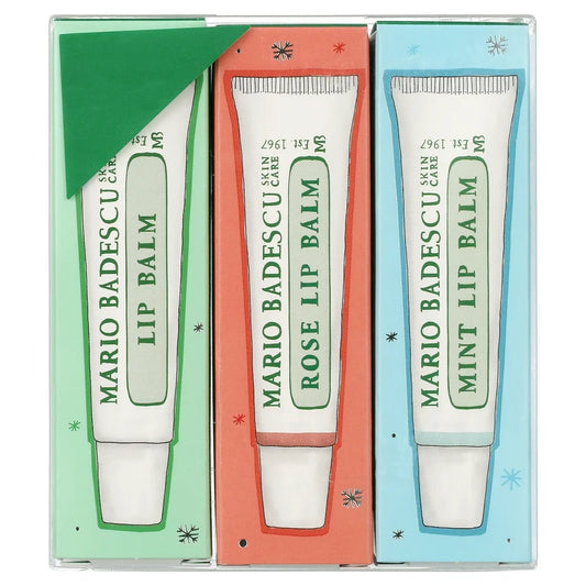 Lip Balm Trio Holiday Gift Set, 3 Ct - Valued at $24