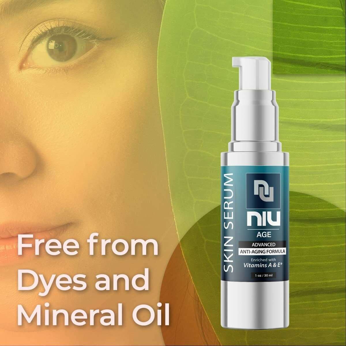 2-Niu Age Skin Serum for Wrinkles, Anti-aging Solution