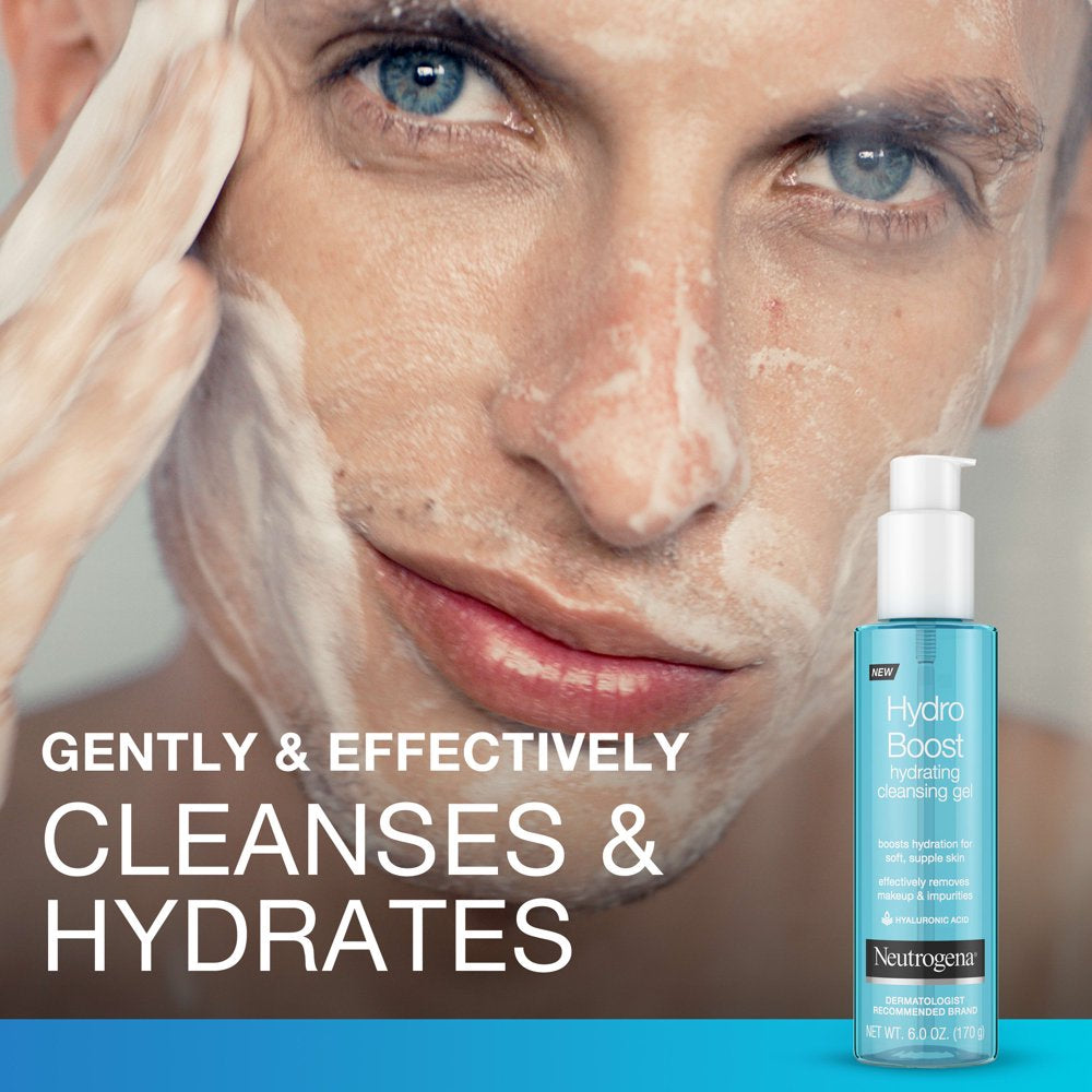 Professional title: Hydro Boost Hydrating Hyaluronic Acid Cleansing Gel - 6 Oz