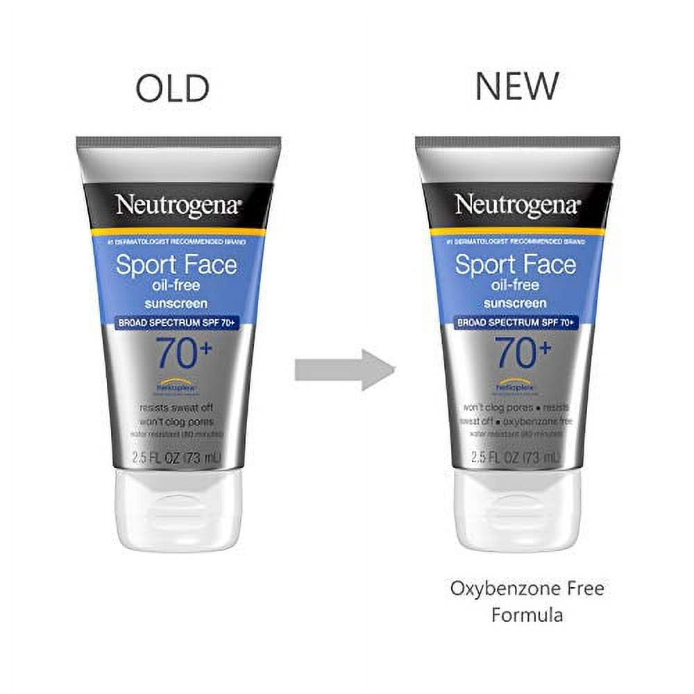 Neutrogena  Oil-Free Sport Face Sunscreen - SPF 70+ 