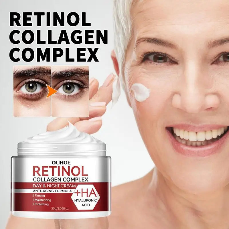 Professional rewritten title: Advanced Retinol Face Moisturizer - Anti-Wrinkle Cream for Aging Skin, Pore Minimizing, Whitening, and Smoothing