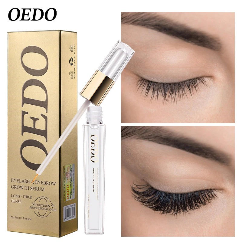 Professional Product Title: Advanced Eyelash and Brow Growth Serum for Longer, Fuller, and Thicker Eyelashes with Enhanced Nourishment and Firmness