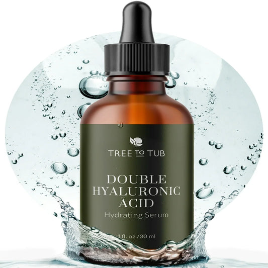 - Advanced Double Hyaluronic Acid Hydrating Serum - Powerful Anti-Aging Solution for the Face - Dual-Action Hyaluronic Acid Formula - Innovative Moisture-Lock System Effectively Addresses Wrinkles & Nourishes Dry, Sensitive Skin
