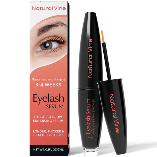 Professional title: Advanced Eyelash and Brow Growth Serum: Clinically Proven Formula for Enhanced Length, Volume, and Thickness in just 3-4 Weeks