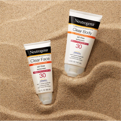 Neutrogena Clear Face Oil-Free Sunscreen - SPF 30