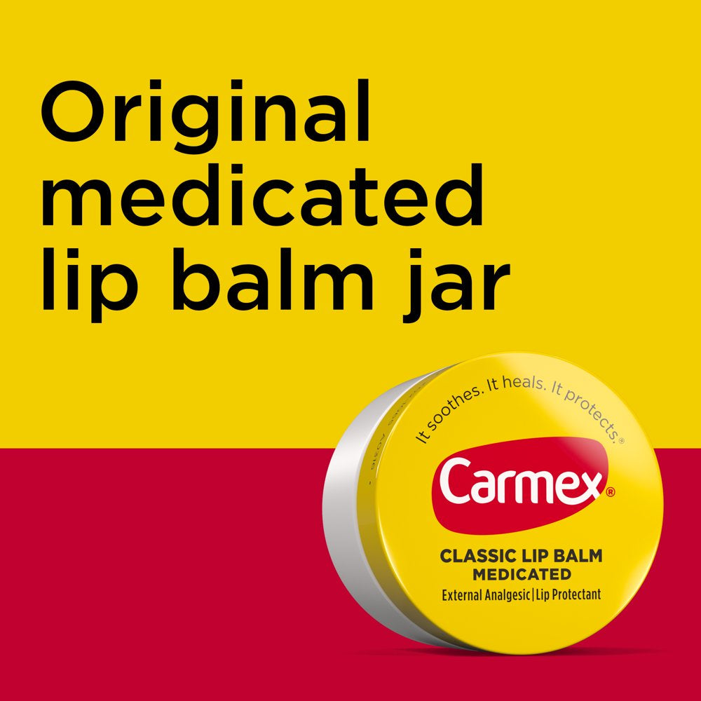 Premium Medicated Lip Balm Jar: Nourishing Lip Moisturizer (1 Count)