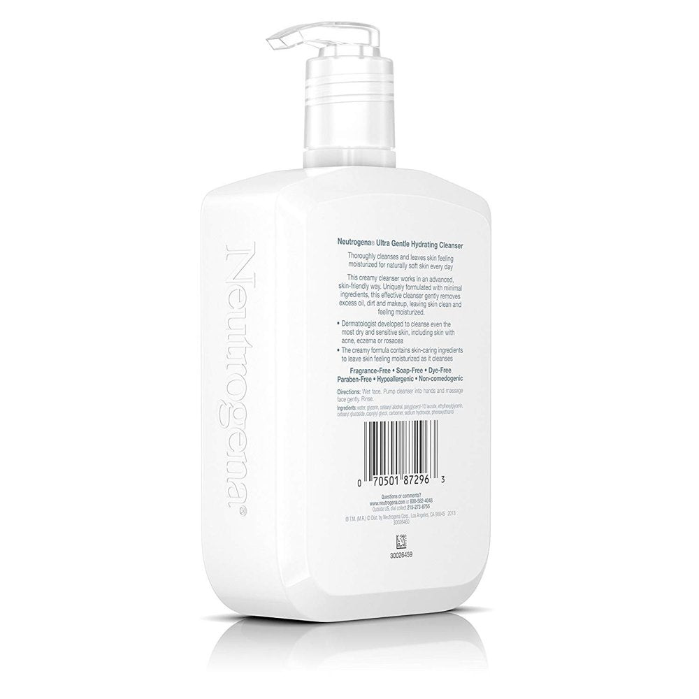 Neutrogena Ultra Gentle Hydrating Cleanser for Sensitive Skin