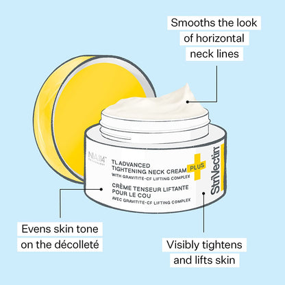 Advanced Neck Cream with Alpha-3 Peptides™ for Neck & Décolleté, Enhances Firmness and Lift, Minimizes Wrinkles & Fine Lines, Improves Skin Texture & Appearance, for Silky and Youthful Skin