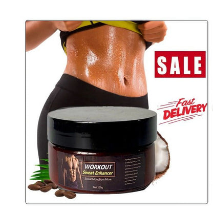 Professional Product Title: Thermogenic Sweat Enhancing Cream for Fat Burning and Abdominal Muscle Development - Advanced Slimming Formula for Men and Women - 100G