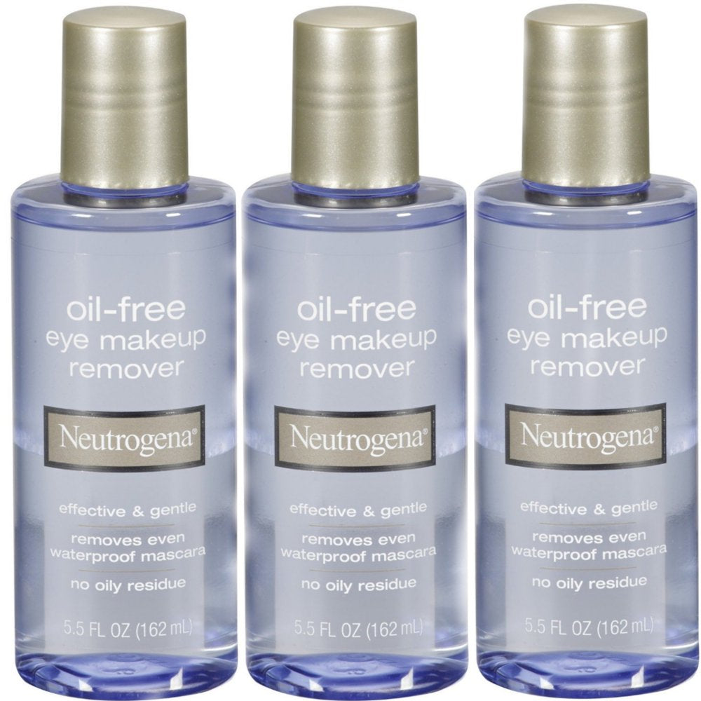 Neutrogena Oil-Free Eye Makeup Remover - 3 Pack 