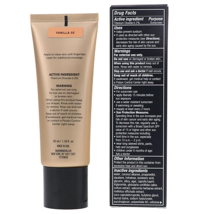 Professional title: Broad Spectrum SPF 30 Tinted Moisturizer - Complexion Rescue, Vanilla 02, 1.18 Oz