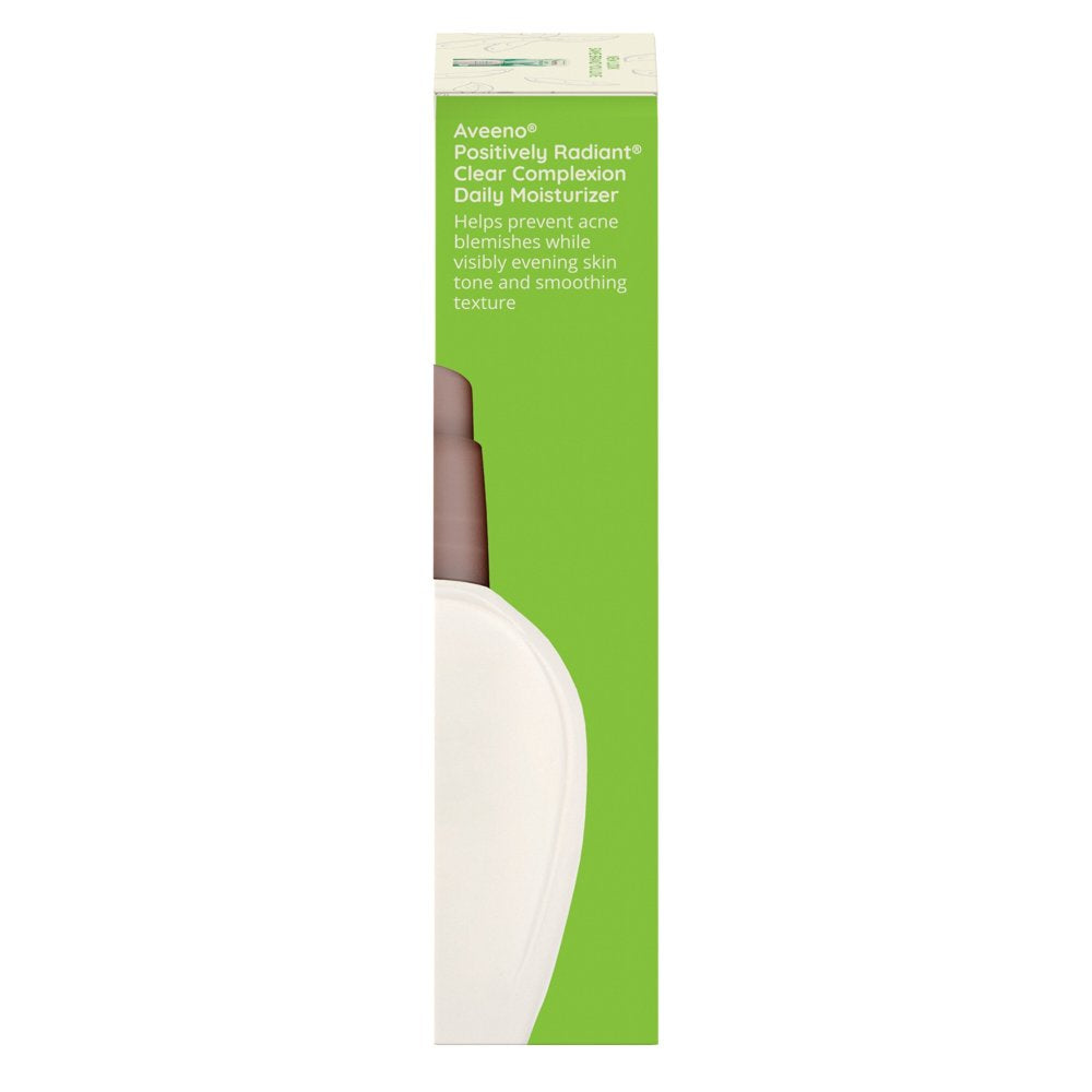 Aveeno Positively Radiant Daily Face Moisturizer with Broad Spectrum SPF 30 - 2 Pack