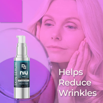 2-Niu Age Skin Serum for Wrinkles, Anti-aging Solution