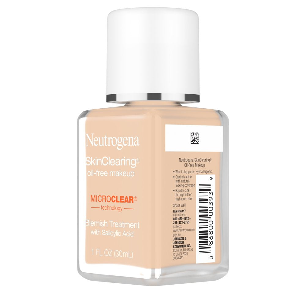 Neutrogena Skin Clearing Oil-Free Makeup Foundation - Natural Beige