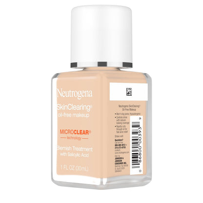 Neutrogena Skin Clearing Oil-Free Makeup Foundation - Natural Beige