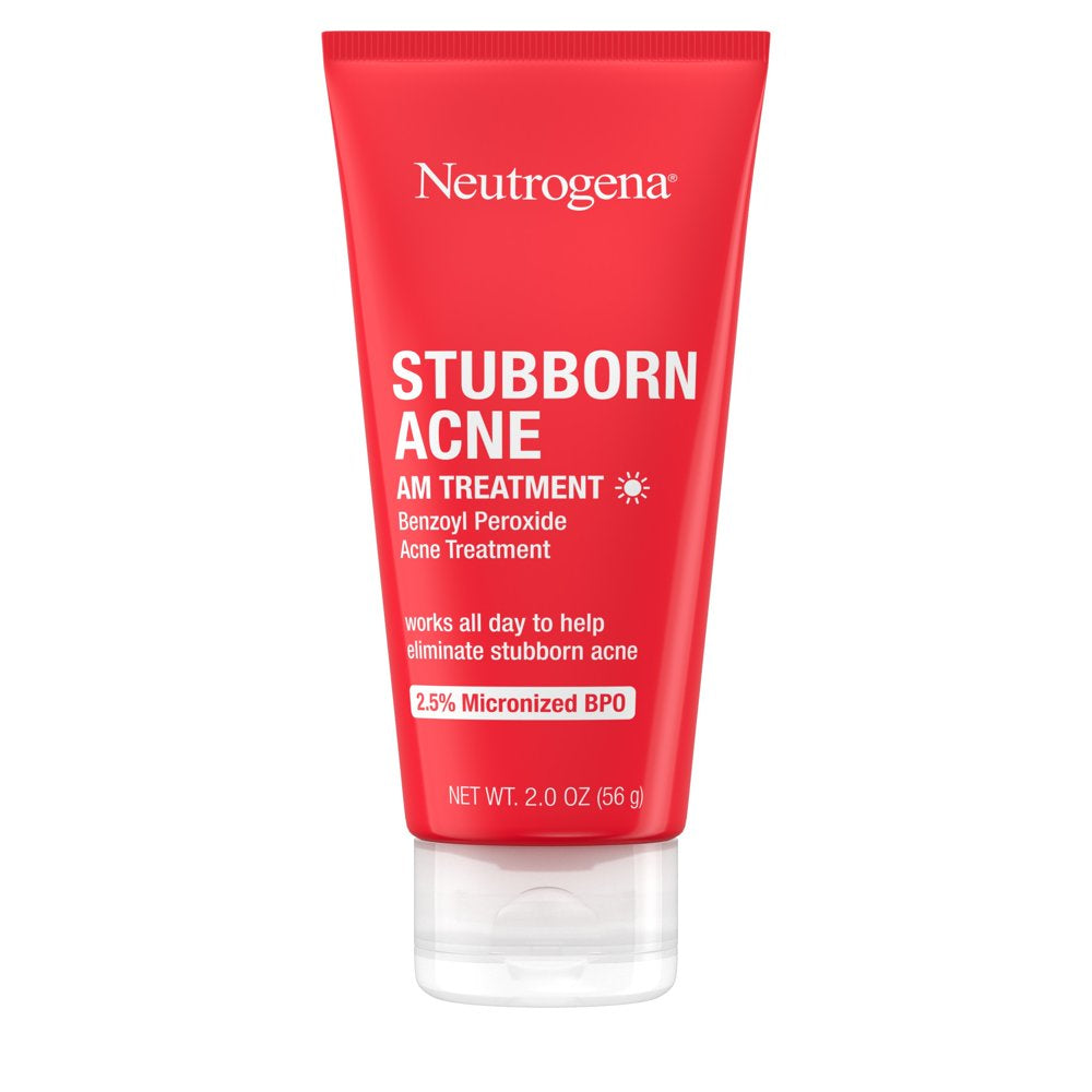 Neutrogena Stubborn Acne AM Treatment with Benzoyl Peroxide