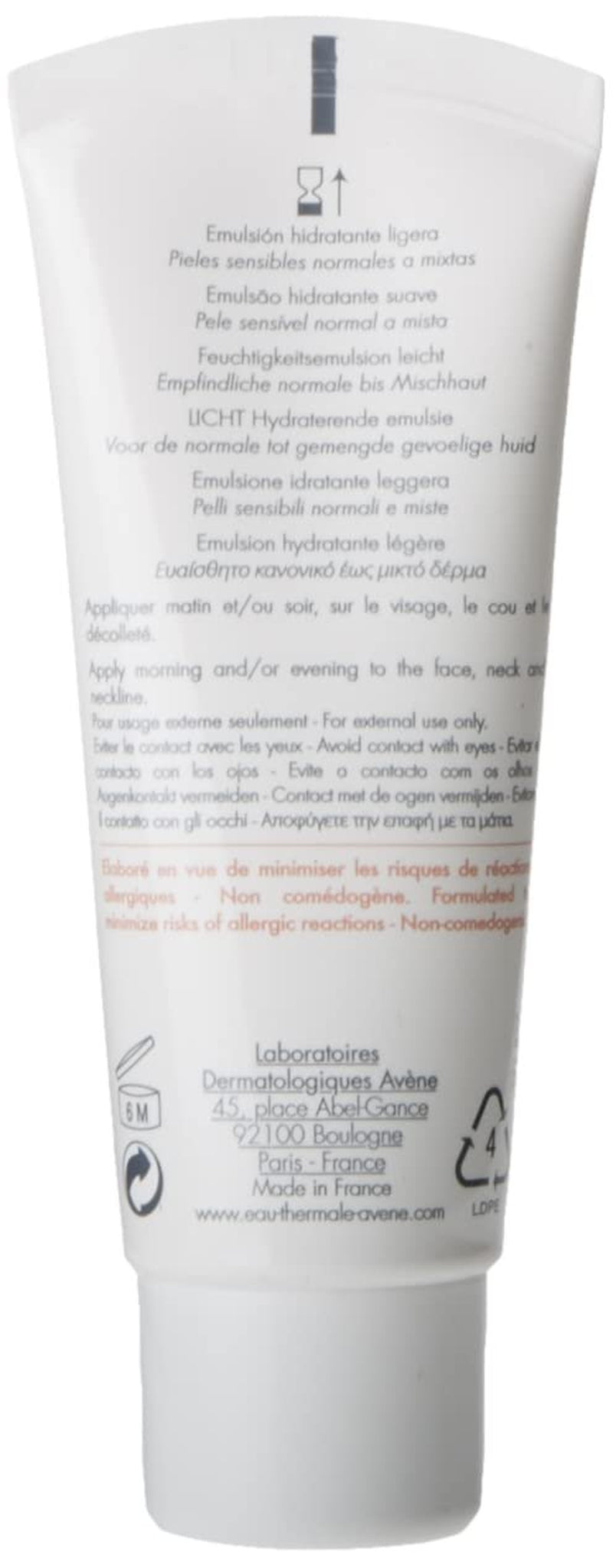 Avène Eau Thermale  Hydrance Light Hydrating Emulsion