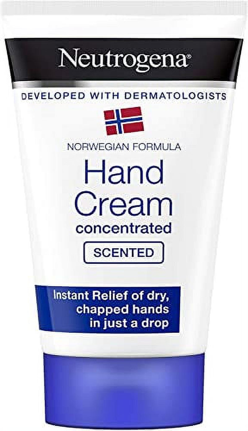 Neutrogena Norwegian Formula Hand Cream, Fragrance-Free - Pack of 4