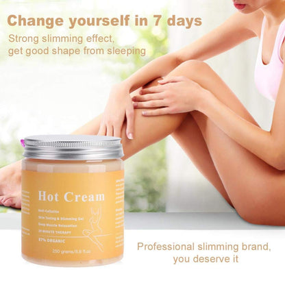 Professional-Grade Fat Burning and Cellulite Reduction Cream for Effective Weight Loss and Body Sculpting