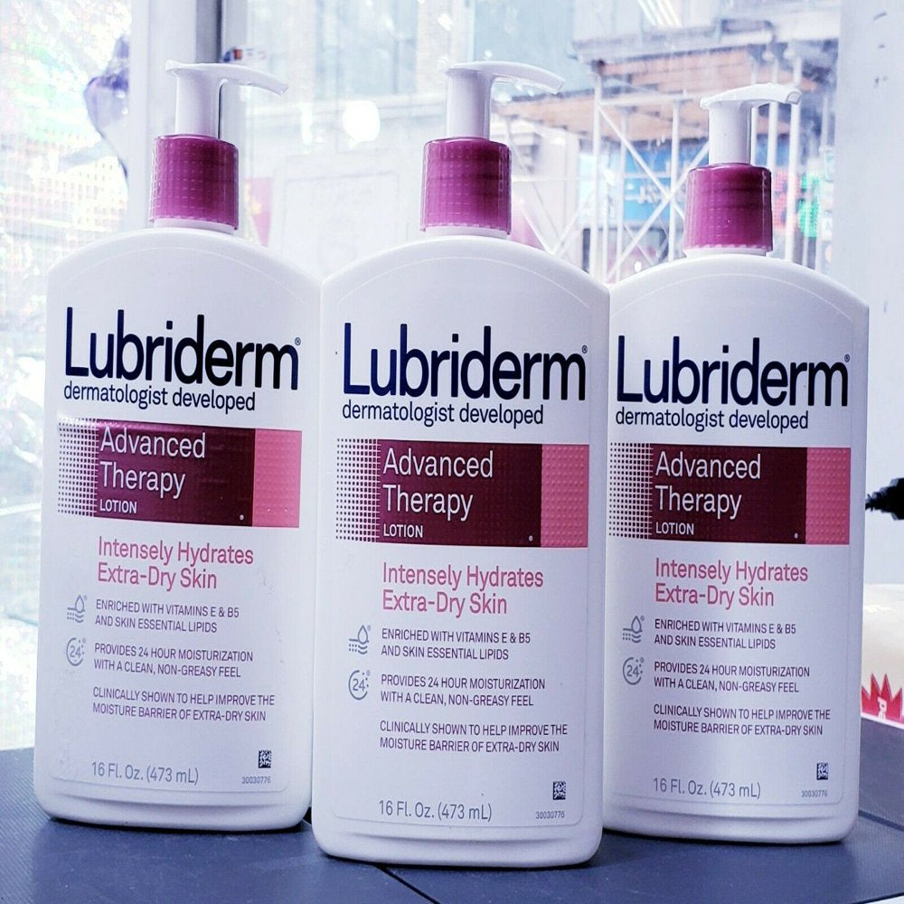 Lubriderm Advanced Therapy Lotion - Pack of 3