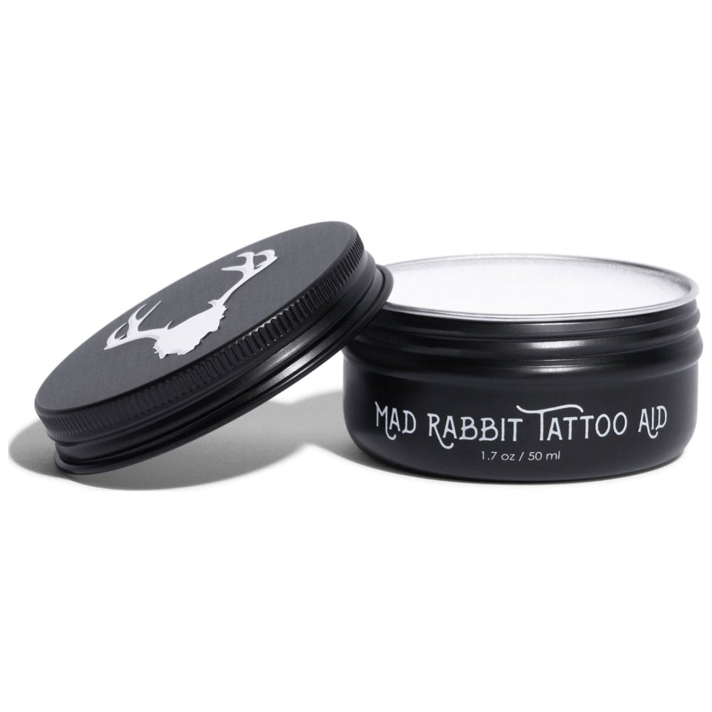 Organic Tattoo Aftercare Balm: Enhance Brightening & Moisturizing Formula, Vanilla Coconut Scent, 1.7 Oz