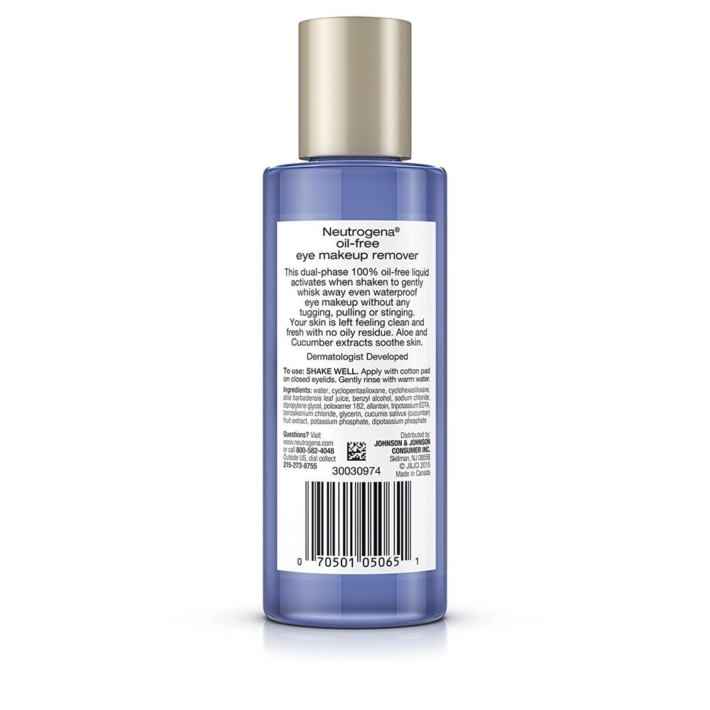 Neutrogena Oil-Free Eye Makeup Remover