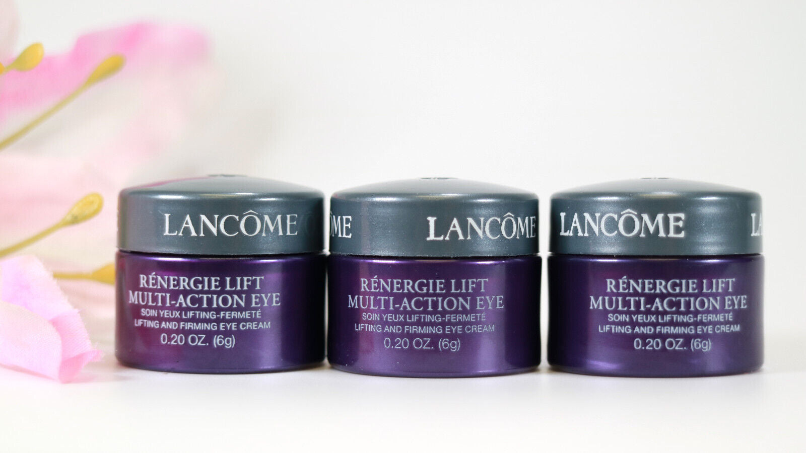 New Arrival: Set of Three Lancome Renergie Lift Multi-Action Lifting and Firming Eye Cream, Each .2Oz