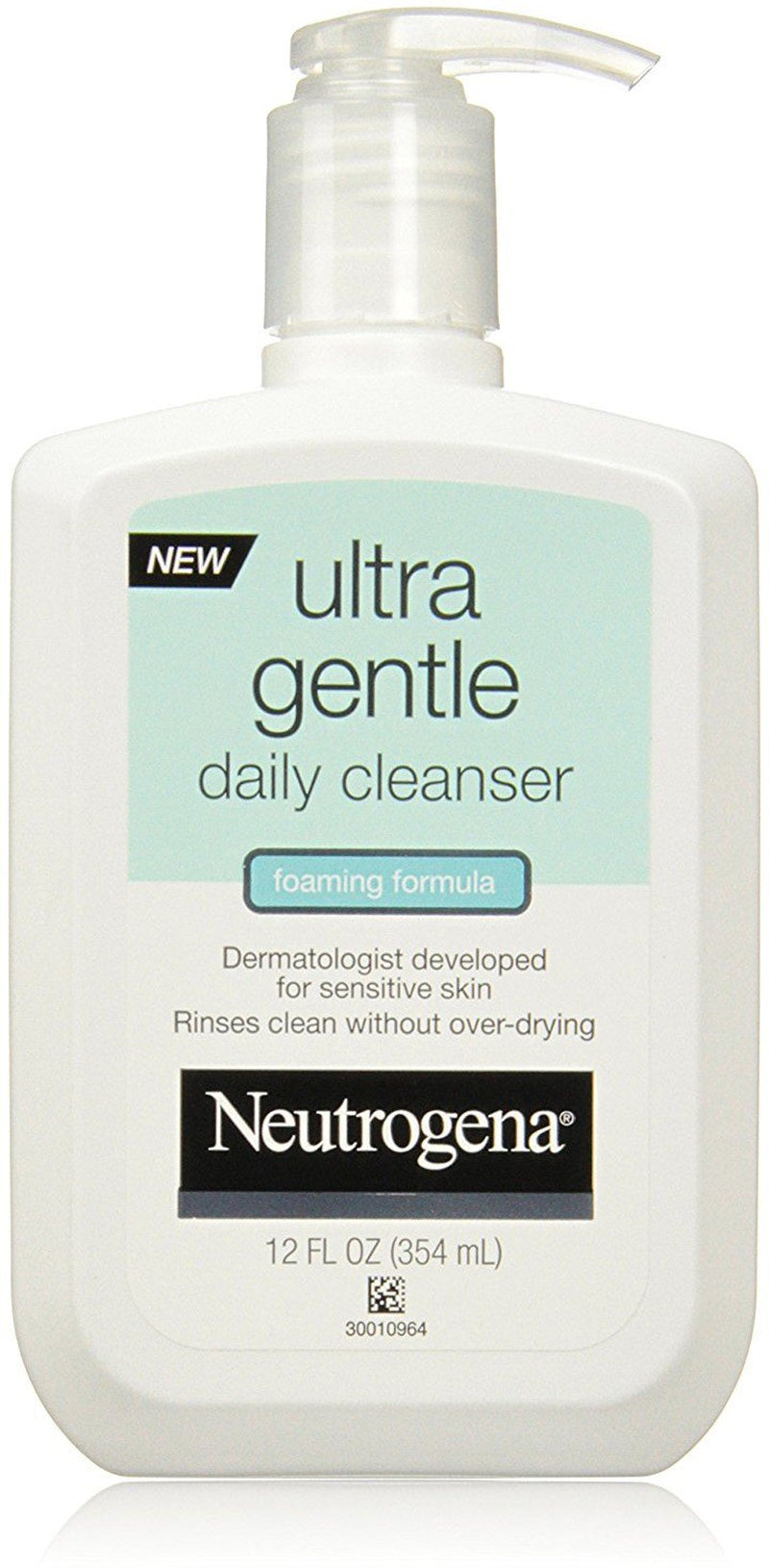 Neutrogena Ultra Gentle Foaming Face Wash, Fragrance Free - Pack of 2