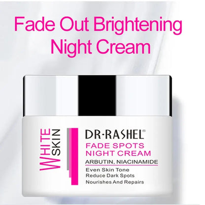 DR.RASHEL Argan Oil Night Cream with Amino Acid Collagen for Melanin Lightening and Fine Line Reduction - 50G