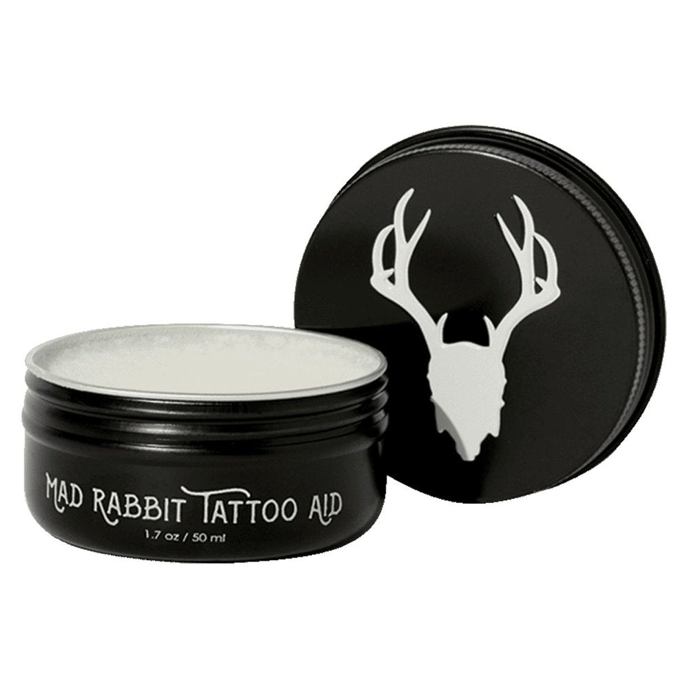 Organic Tattoo Aftercare Balm: Enhance Brightening & Moisturizing Formula, Vanilla Coconut Scent, 1.7 Oz