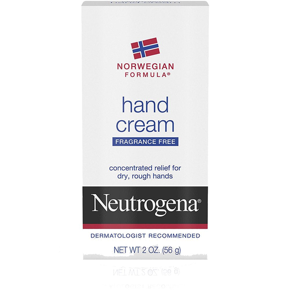 Neutrogena Norwegian Formula Hand Cream, Fragrance-Free - Pack of 6