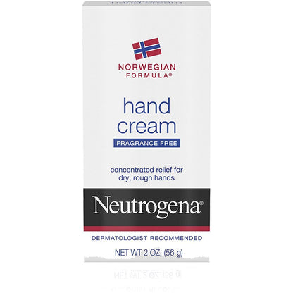 Neutrogena Norwegian Formula Hand Cream, Fragrance-Free - Pack of 6