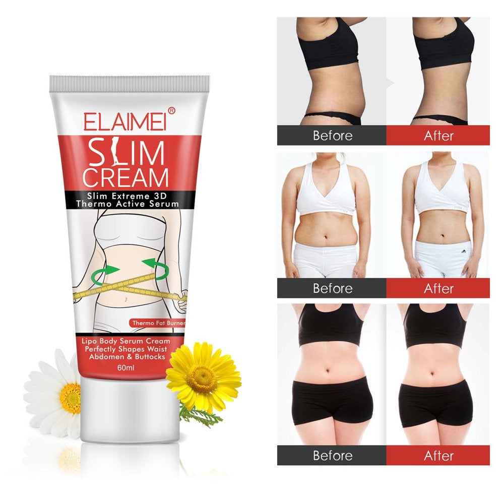 Professional Title: Advanced Body Slimming Gel: Effective Fat Burning Cream for Weight Loss, Cellulite Reduction, and Firming - Enhances Vest Line and Muscle Definition