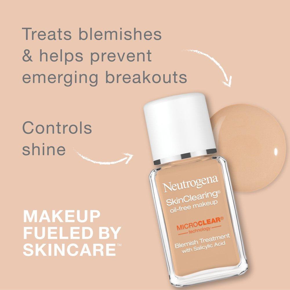 Neutrogena Skin Clearing Oil-Free Makeup Foundation - Natural Beige