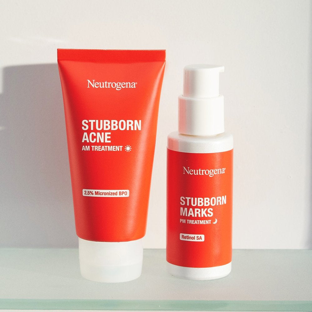 Neutrogena Stubborn Acne AM Treatment with Benzoyl Peroxide