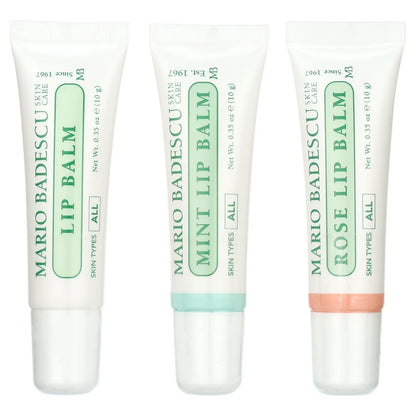 Lip Balm Trio Holiday Gift Set, 3 Ct - Valued at $24