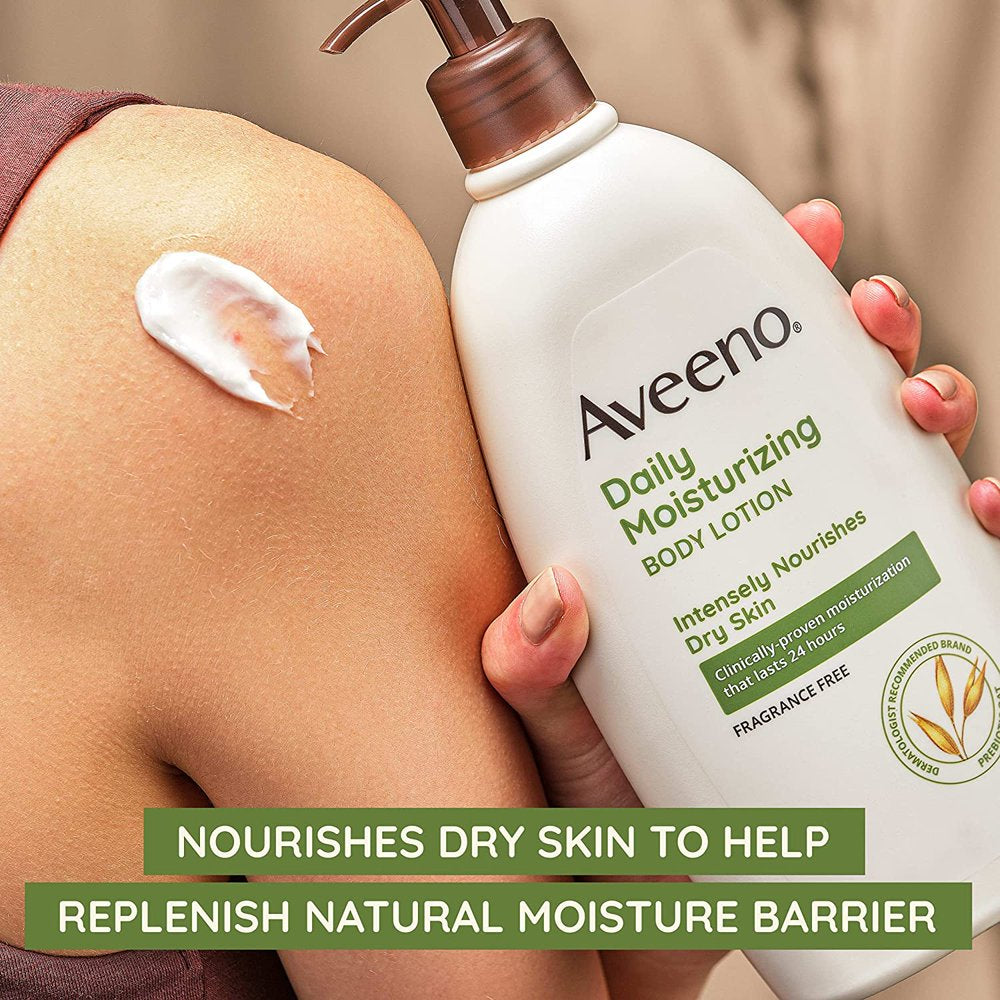 Aveeno Daily Moisturizing Body Lotions - Pack of 5