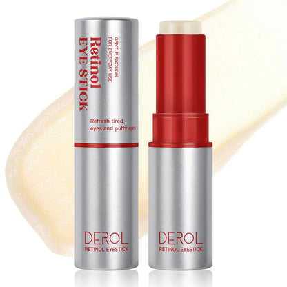 Korean Cosmetics: Retinol Eye Cream Stick for Wrinkles, Dark Circles, and Eye Bags - Moisturizing and Lifting Formula