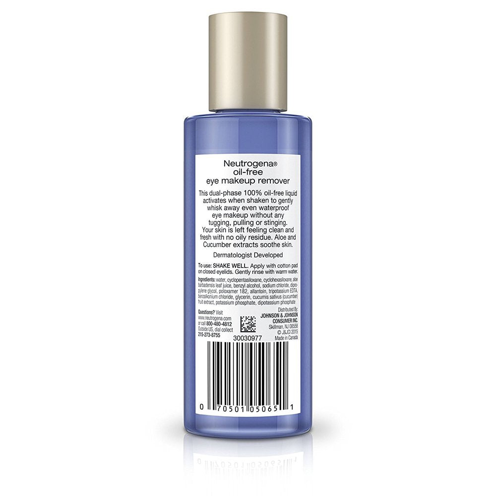 Neutrogena Oil-Free Eye Makeup Remover